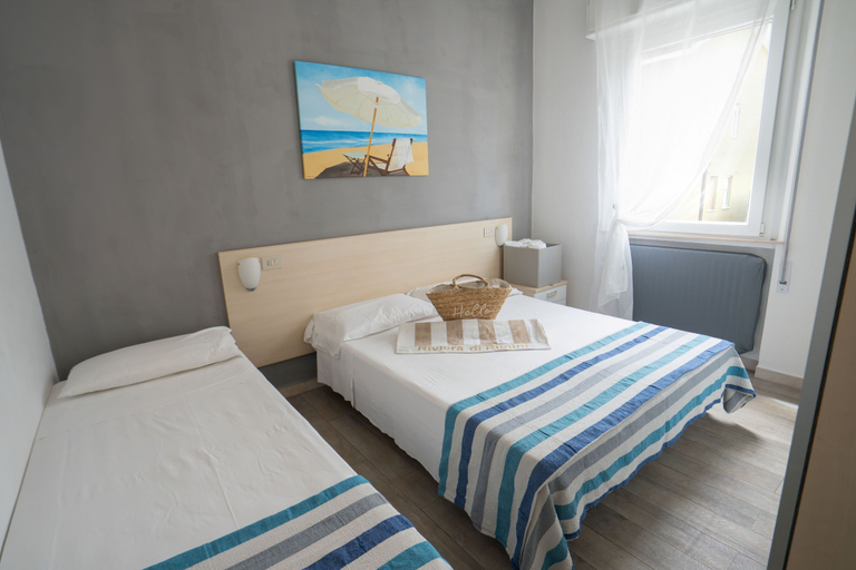 Bedroom 2, Residence Rimini Mare, Rimini