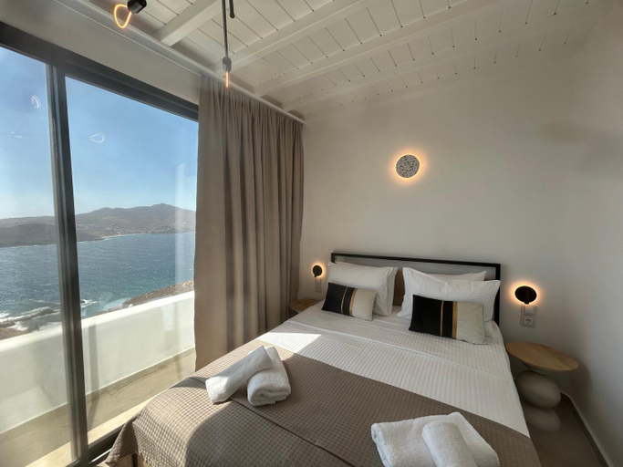 Bedroom 3, Apellon Mykonos Luxury Seaview Retreat, South Aegean