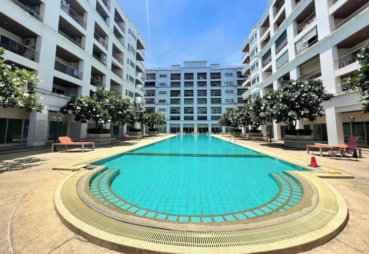 Pool 5, Large Pool-view Studio With Balcony - TW Platinum Suites, Jomtien, Pattaya