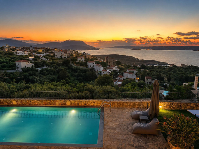 Pool 5, Hidden Oasis Amazing Seaview- Ioli 1BD 1BA 4PL, Crete