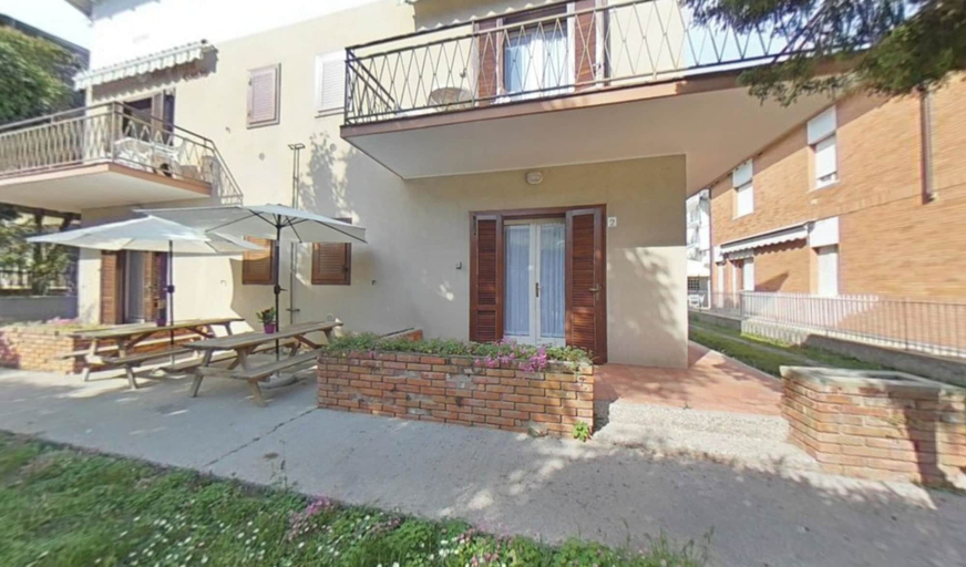 Front of property, Bright Accommodation With Shared Garden in Lignano, Udine