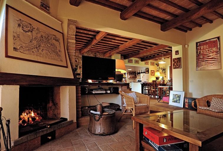 Others 2, Casale Chimneys Immersed in Olive Trees, Perugia