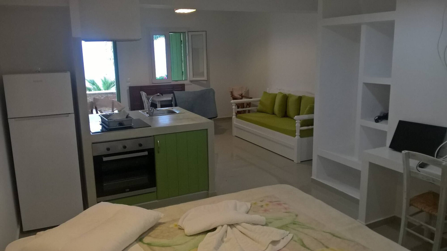 Bedroom 3, Studio At Villa Ioanna With Gorgeous Sea View, South Aegean