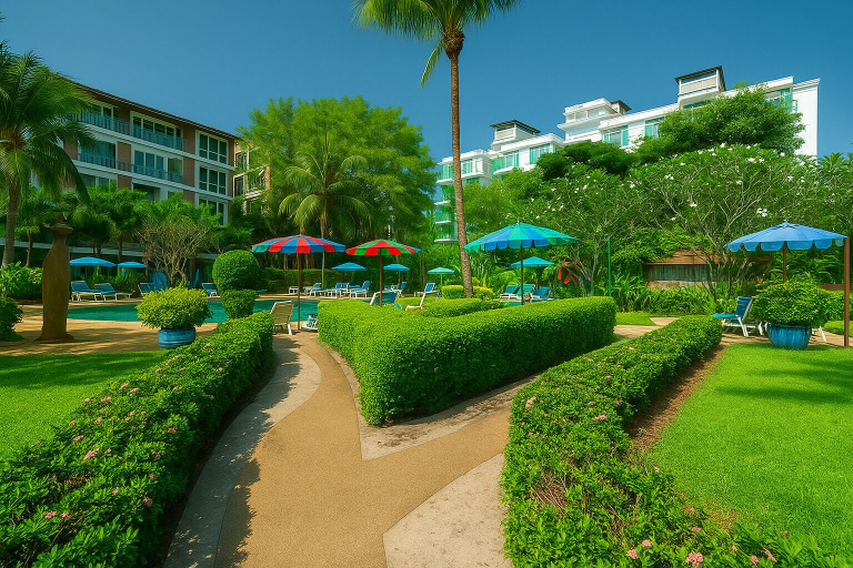 Garden 4, 5 Star Resort Patong Beach - Olympic Size Pool, Gym, Phuket Island
