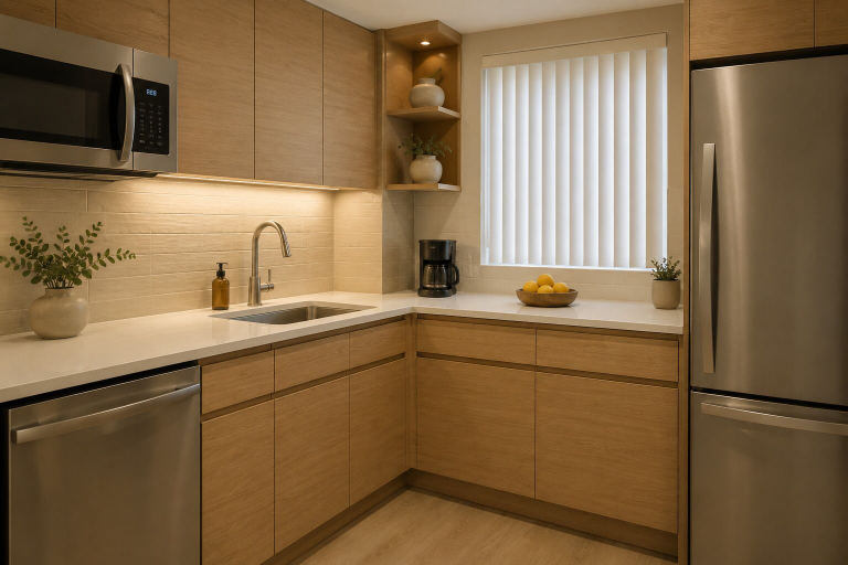 Private kitchen, Viora City Hotel, Toronto