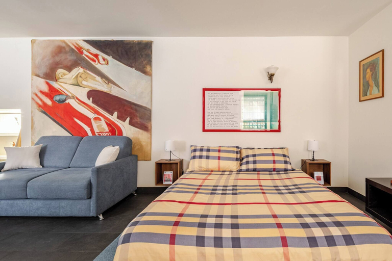 Bedroom, Casa Calligarich Stadio Olimpico Foro Italico, Rome