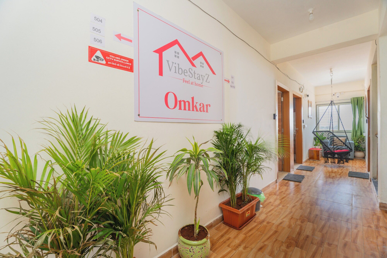 Lobby, Vibestayz Omkar Hinjawadi, Pune