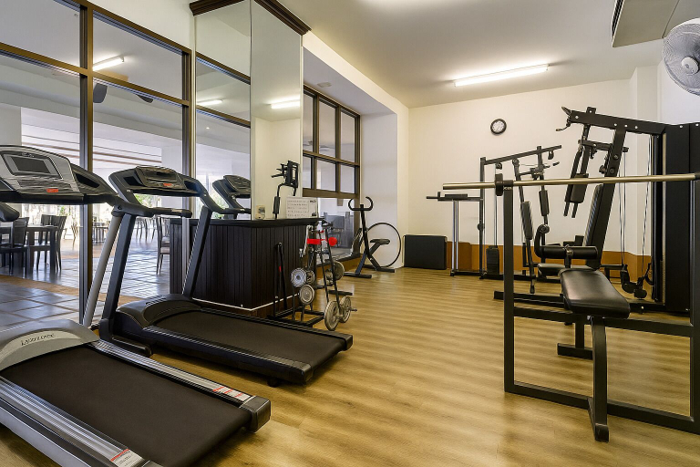 Fitness facility, 5 Star Resort Patong Beach - Olympic Size Pool, Gym, Phuket Island