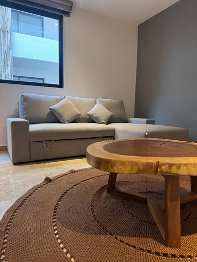 Living area 3, Beautiful 1 Bedroom in Aldea Zama Town Center, Cozumel