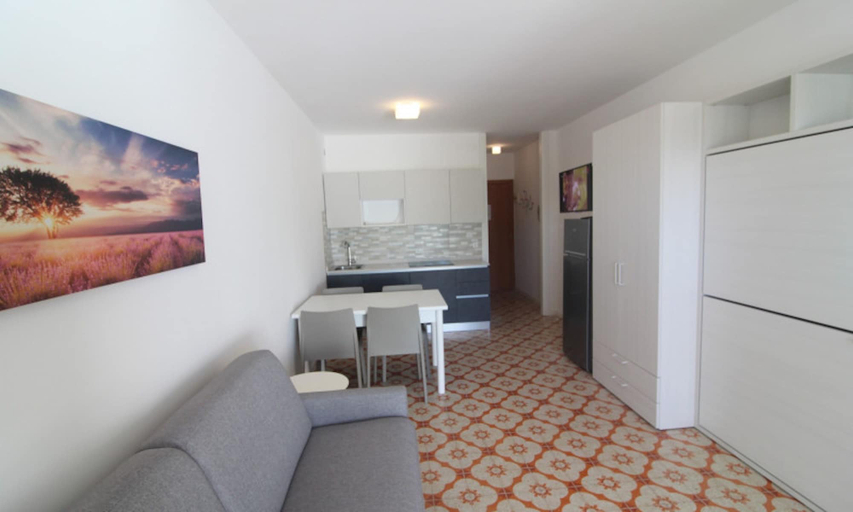 Living room 2, Renovated Studio by the Beach, Udine