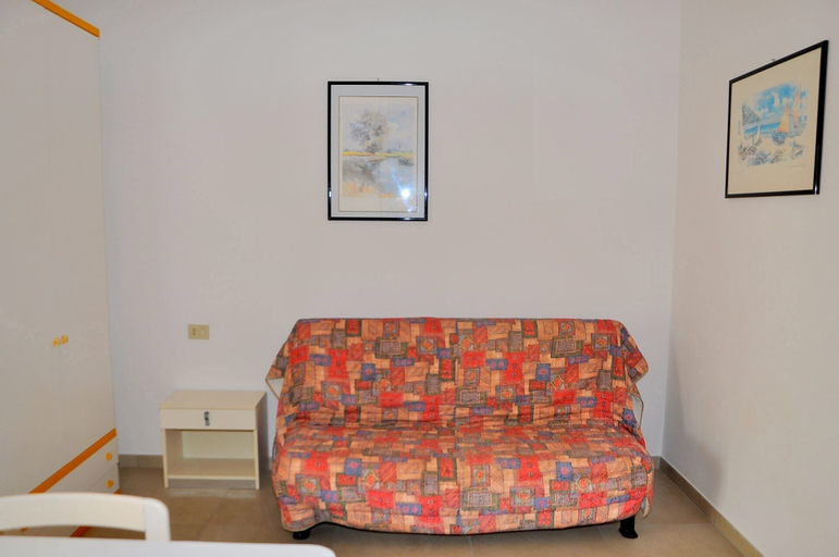 Living area 3, Modern Studio Apartment With Side sea View Balcony, Venezia
