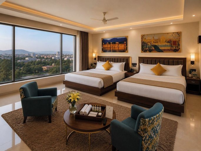 Room 3, Lime tree Hotels & Banquet Jal mahal Jaipur, Jaipur