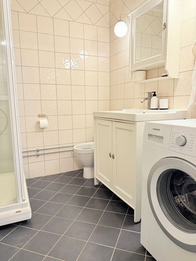 Bathroom, Modern Apartment in Drammen Nature & City, Drammen