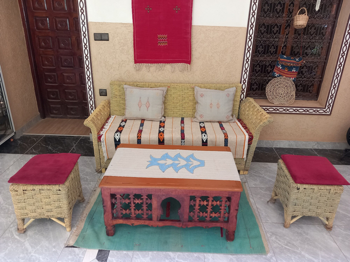 Living room 5, Room-riad dar Tazoulte Bedroom, Zagora
