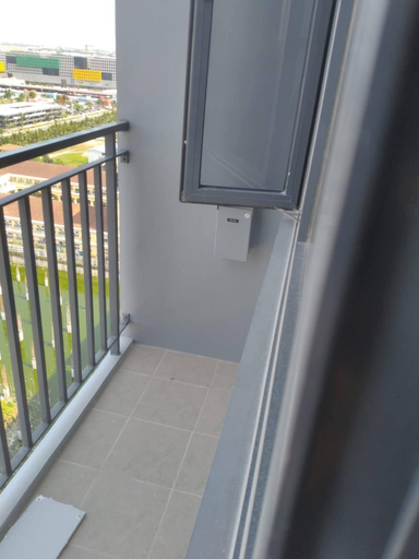 Balcony, Len's Den2 1BR Condo Mall of Asia, Pasay Manila, Pasay City