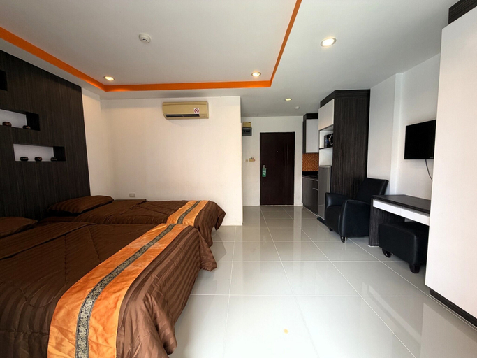 Bedroom 2, Pool-view Studio With Balcony - Nordic VIP 3, Pratumnak, Pattaya