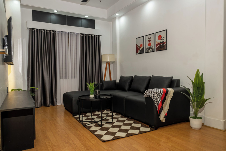 Living room 4, Minimalist Apt at DAC Intl Airport Msg to Avail Special Offer for Flight Catcher, Dhaka