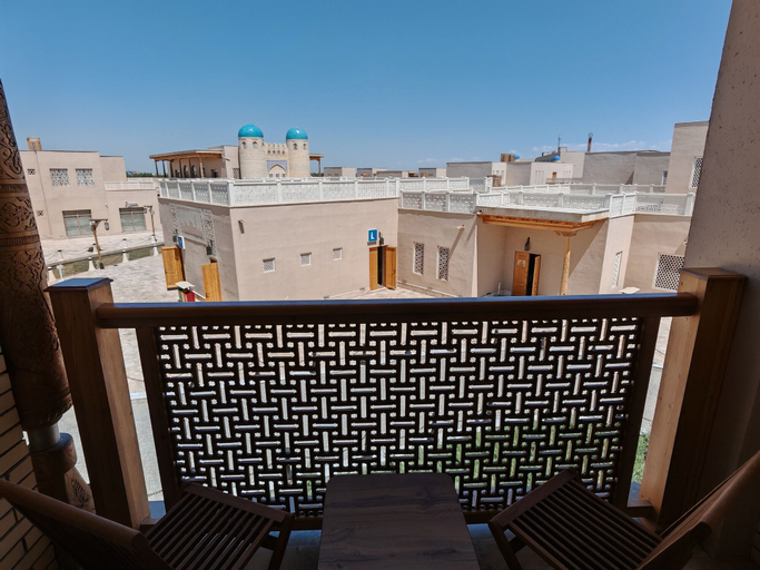 View from room 5, Arda Turan, Xiva