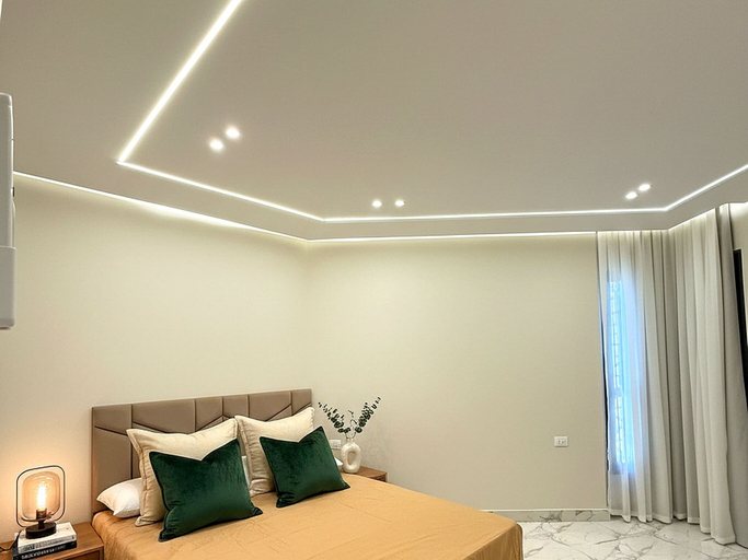 Bedroom, Luxurious Chalet with Stunning Views in Port Said, Egypt, Al-Manasrah