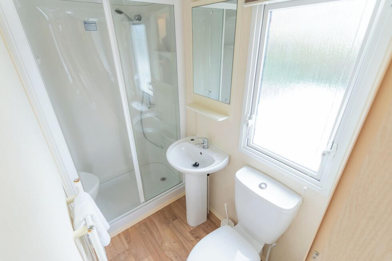 Bathroom 4, Park Home in Marine Holiday Park, Denbighshire