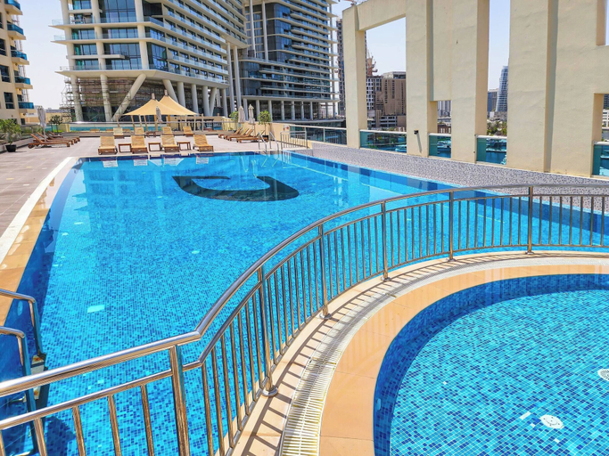 Exterior 2, Stylish 1br - Extra Bed With Burj Khalifa View, Dubai