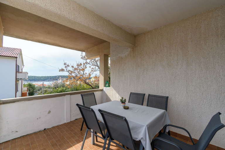 Balcony 4, Apartment Tatjana, Lopar/Supetarska Draga