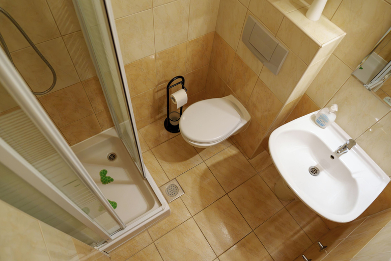 Bathroom 3, Studio for 2 People - Split Region With Sea View - Close to Commodities, Baška Voda