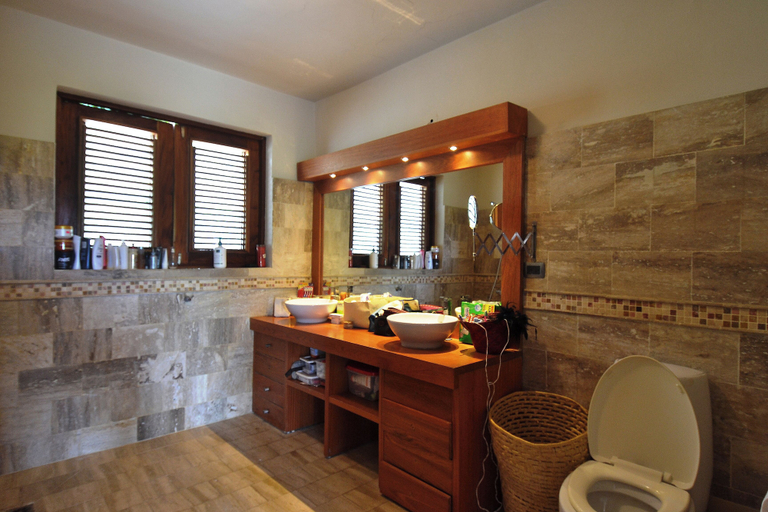 Bathroom, Las Terrenas Front Beach And Garden Villa With Private Staff, Las Terrenas