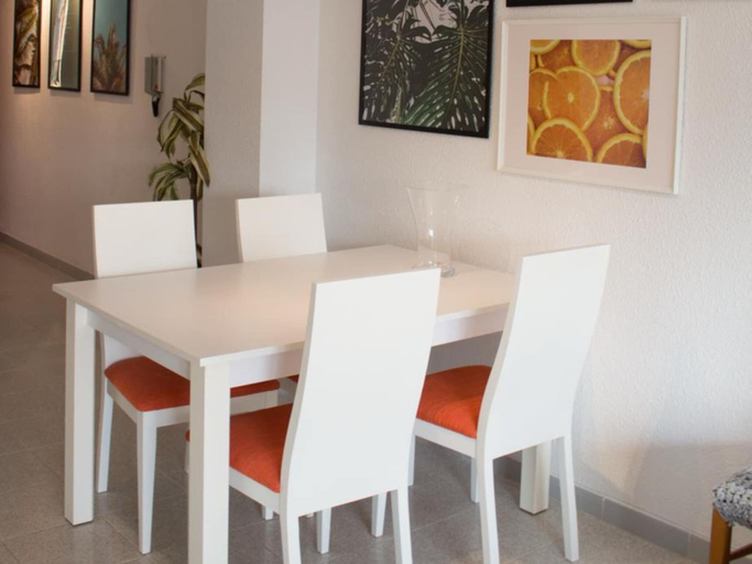 Dining room 3, Spacious Ocean-view Apartment in Orpesa, Spain, Castellón