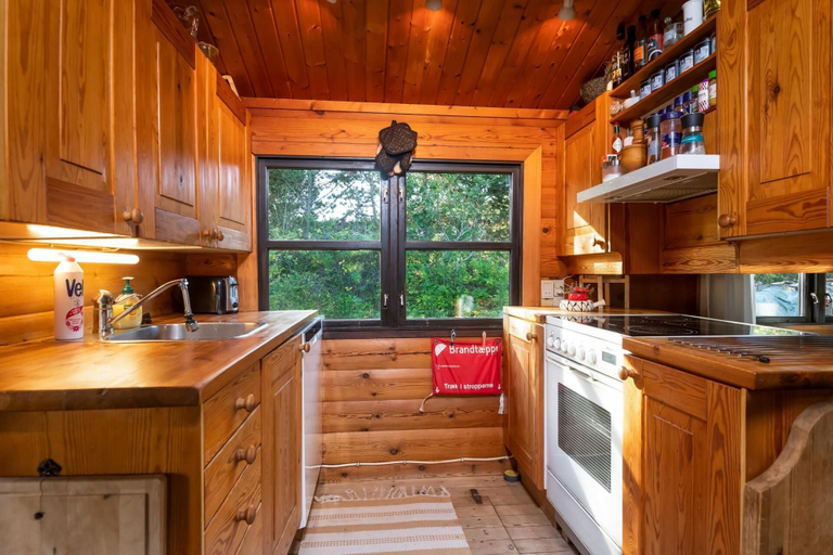Private kitchen 3, Norwegian log cabin in Kandestederne, Frederikshavn