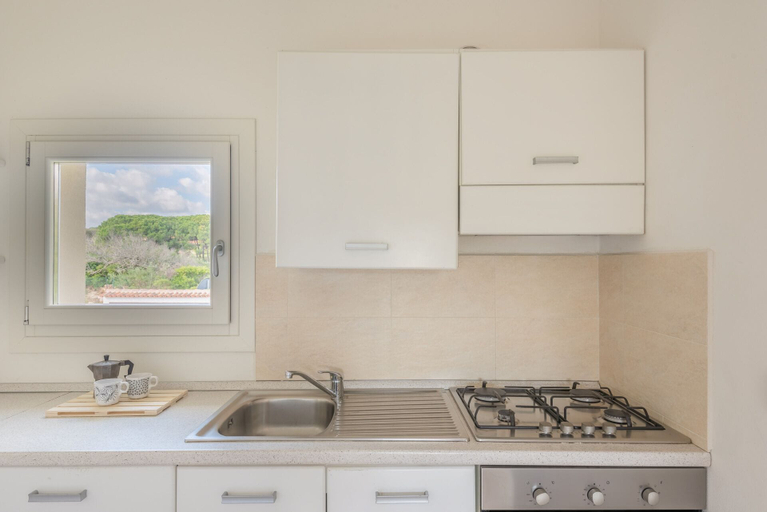 Private kitchen 4, Elegant Residence Ea Bianca 2 Bedroom With Sea View - Extra Bed Available, Olbia-Tempio