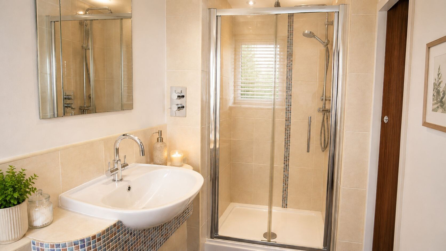 Bathroom 4, Lilac Cottage, Warwickshire