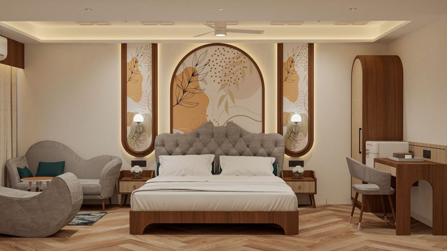 Room 3, Hotel Heaven Green, Rajkot