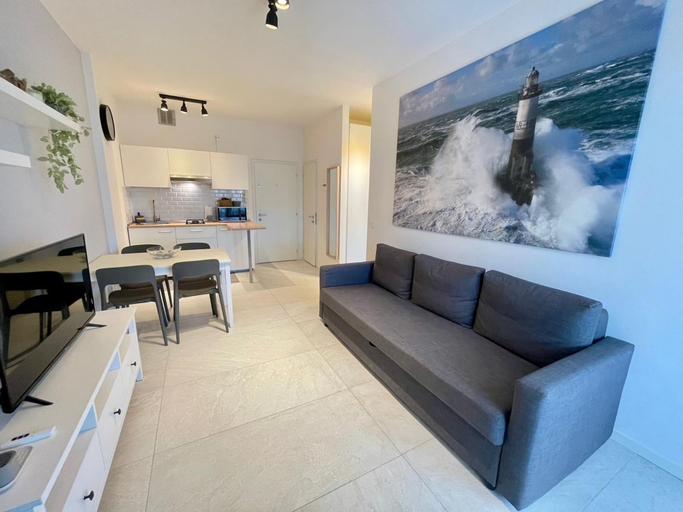 Living room 2, Sea and Pool View Holiday Stay, Venezia