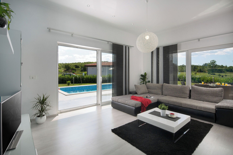 Living room, Villa Deep Blue, Labin