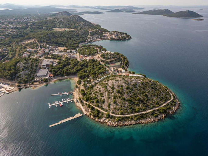 Aerial view 4, Mobile Home Oaza Mira Camping 904, Pakoštane