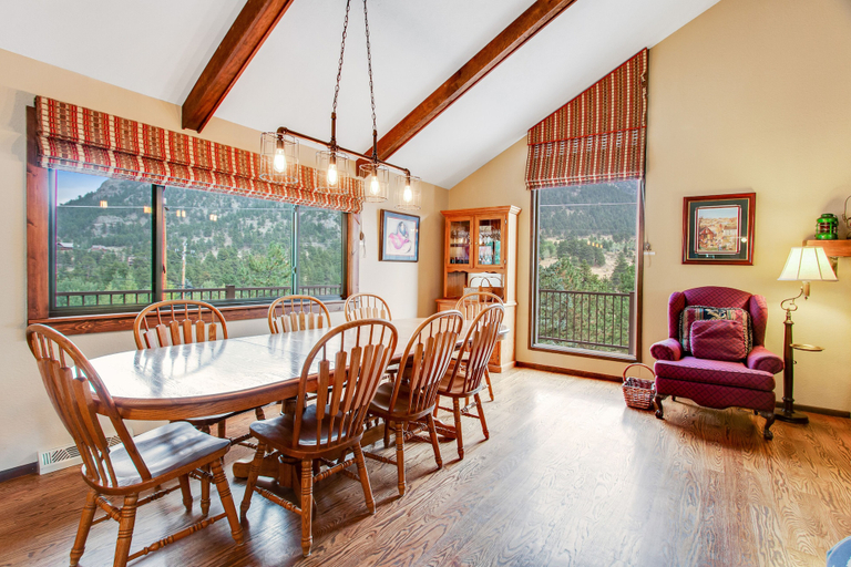 Room 2, Three BR With Epic Mountain Views and Huge Deck!, Larimer