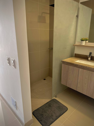 Bathroom 3, Perfect Getaway New Apartment Minutes From the Sea, Santa Marta (Dist. Esp.)