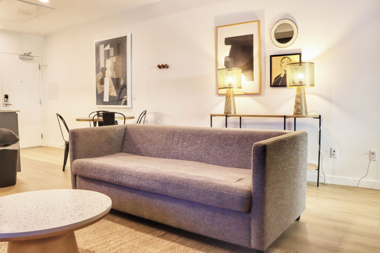 Living area 4, Broadway, San Diego