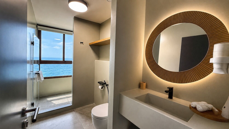 Bathroom 4, Bebatroun Beach Hotel, Batroun