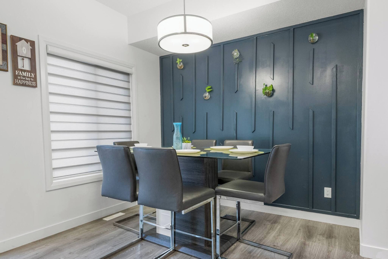 Dining room 3, Modern 3BR Home Edmonton Near by Airport, Division No. 11