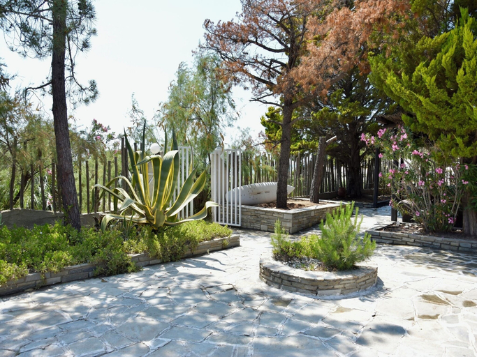 Garden 3, Spacious Maisonette on the "eu Blue Beach" of Kalogria in Sithonia in Greece, Central Macedonia
