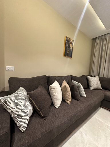 Living area 2, 206 AL-NAJEH JRE Apartments For Rent ave, Amman