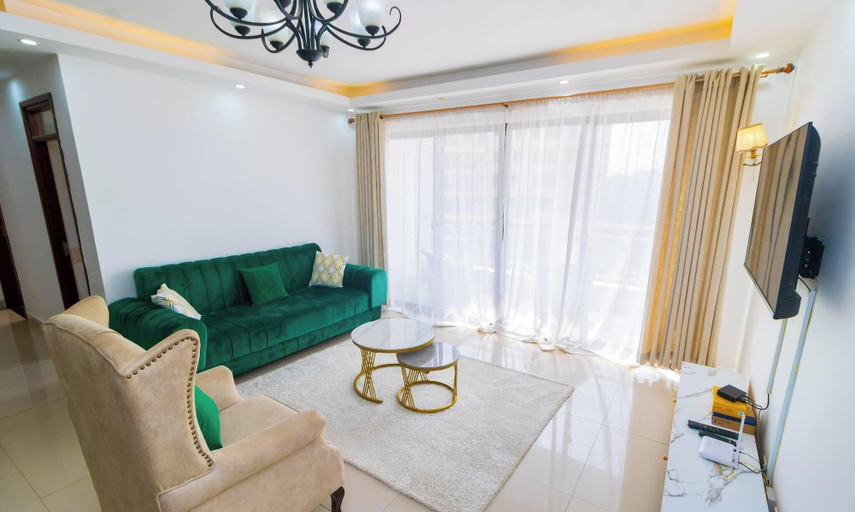 Living room, Executive two Bedroom in Kilimani, Dagoretti North