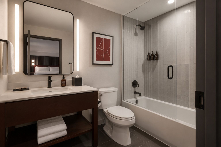Bathroom, Broadview Suites Toronto, Toronto