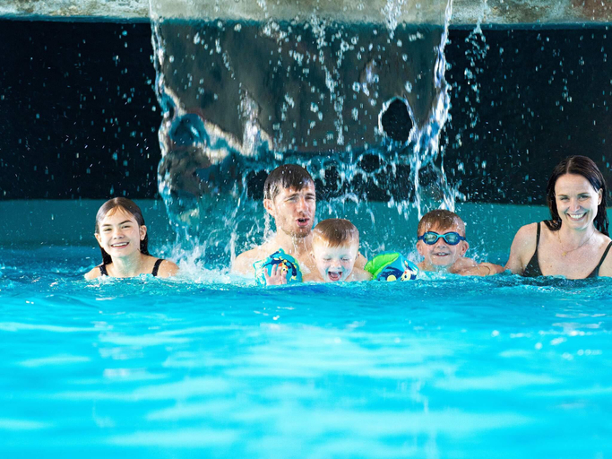 Swimming pool 3, 6 person holiday park home in Blåvand, Varde