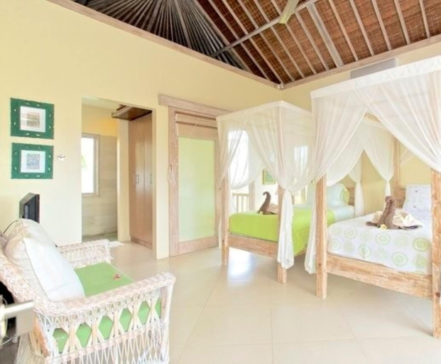 Bedroom 3, Vss-ubud Ricefield -ac-3bd-3bth-pool-b&b-internet, Gianyar