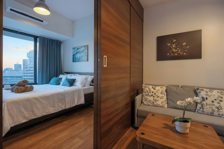 Living room 4, Room-makati 1BR With Skyline View at Air, Makati City