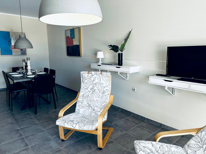 Dining 3, Lifeguard Beachfront - Luxury Flat, 30meters From Sea, Crete