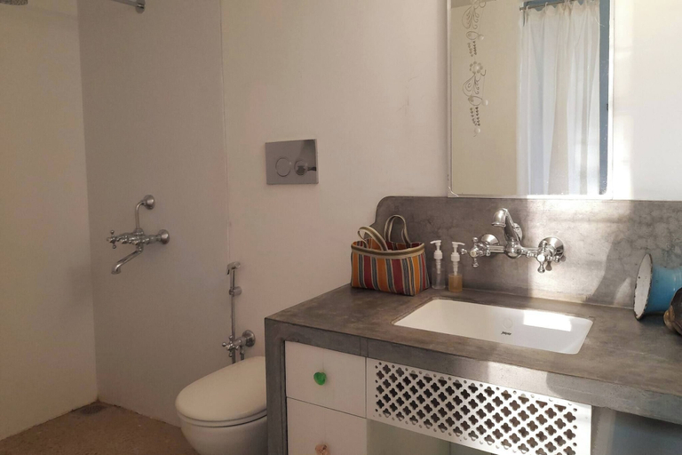 Bathroom 4, La Vie en Rose Auroville, Villa With Garden & Pool, Viluppuram